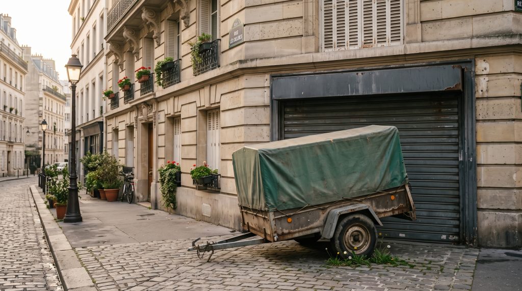 Remorque immobile devant chez vous : droits, procédures et solutions pratiques