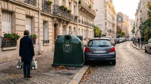 Benne à verre bloquée : comment réagir quand une voiture rend le point de collecte inaccessible