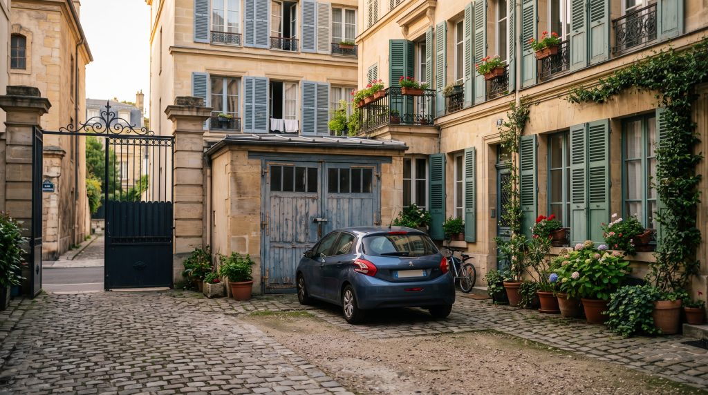 Cour d'immeuble : comment mettre fin au stationnement sauvage sans conflit